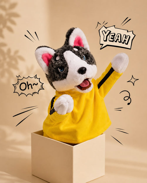 FilloBuddy™ – The Viral Interactive Kung Fu Husky Hand Puppet