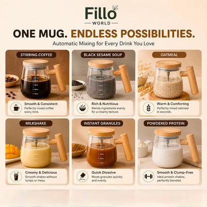 FilloWorld™ Automatic Mixing Mug